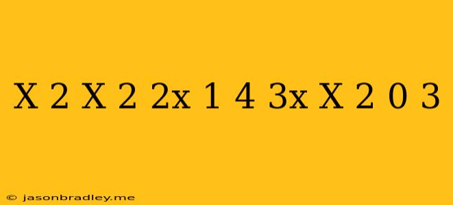 ((x+2)(x^(2)-2x+1))/(4+3x-x^(2)) =0.3