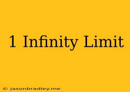 (-1)^infinity Limit