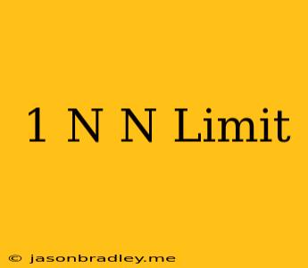 (-1)^n/n Limit