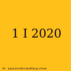 (1+i)^2020