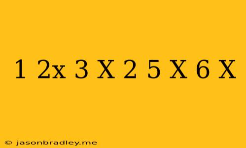 (1/2x-3)(x+2)=(5-x)(6-x)