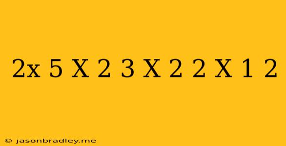 (2x+5)(x-2)-3(x+2)^2+(x+1)^2