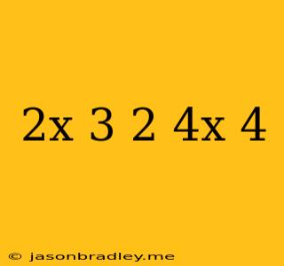 (2x^-3)^2(4x^-4)