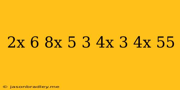 (2x-6)(8x+5)+(3-4x)(3+4x)=55