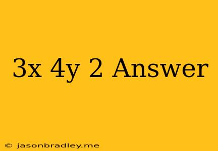 (3x-4y)^2 Answer