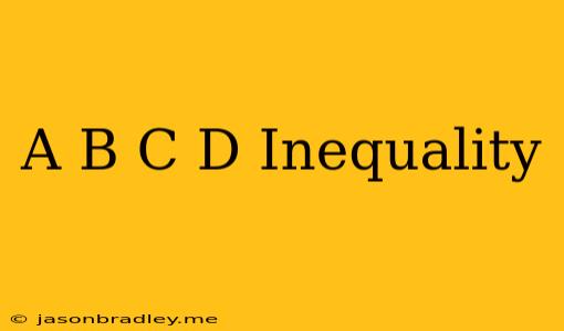 (a+b)/(c+d) Inequality