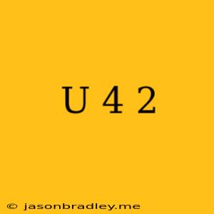 (u-4)^2