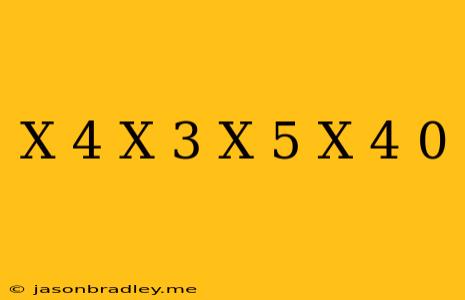 (x+4)(x-3)+(x-5)(x+4)=0