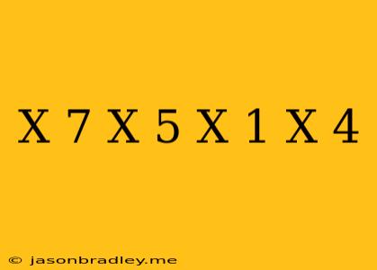 (x+7)(x-5)+(x+1)(x+4)