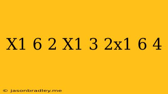 (x^1/6+2)(x^1/3-2x^1/6+4)