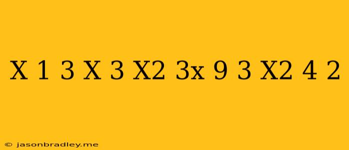 (x-1)^3-(x+3)(x^2-3x+9)+3(x^2-4)=2