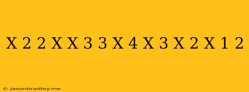 (x-2)2+x(x-3)=3(x+4)(x-3)-(x+2)(x-1)+2