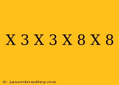 (x-3)(x+3)-(x+8)(x-8)