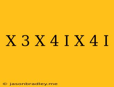 (x-3)(x-4-i)(x-4+i)