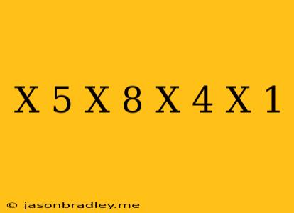 (x-5)(x+8)-(x+4)(x-1)