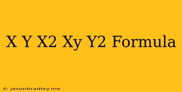 (x-y)(x^2+xy+y^2) Formula