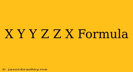 (x-y)(y-z)(z-x) Formula